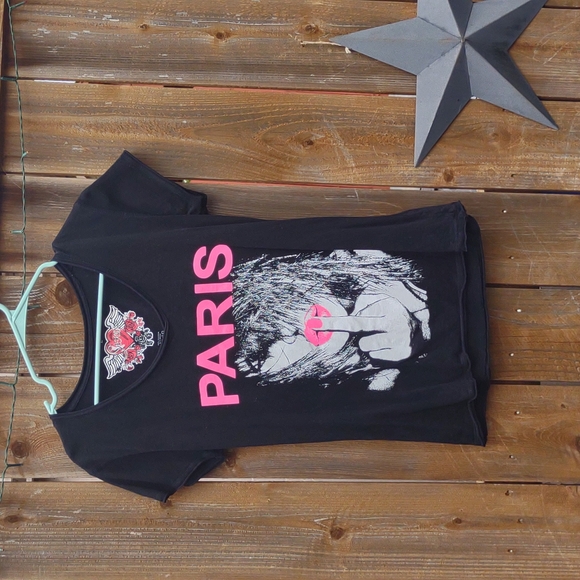 Black Top Size Large Paris - Picture 2 of 6